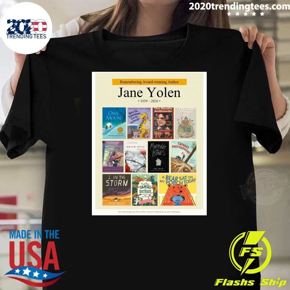 Remembering Award Winning Author Jane Yolen 1939-2026 Shirt