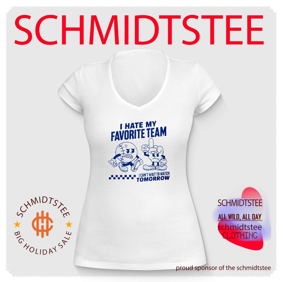 I Hate My Favorite Team I Can’t Wait To Watch Tomorrow Shirt