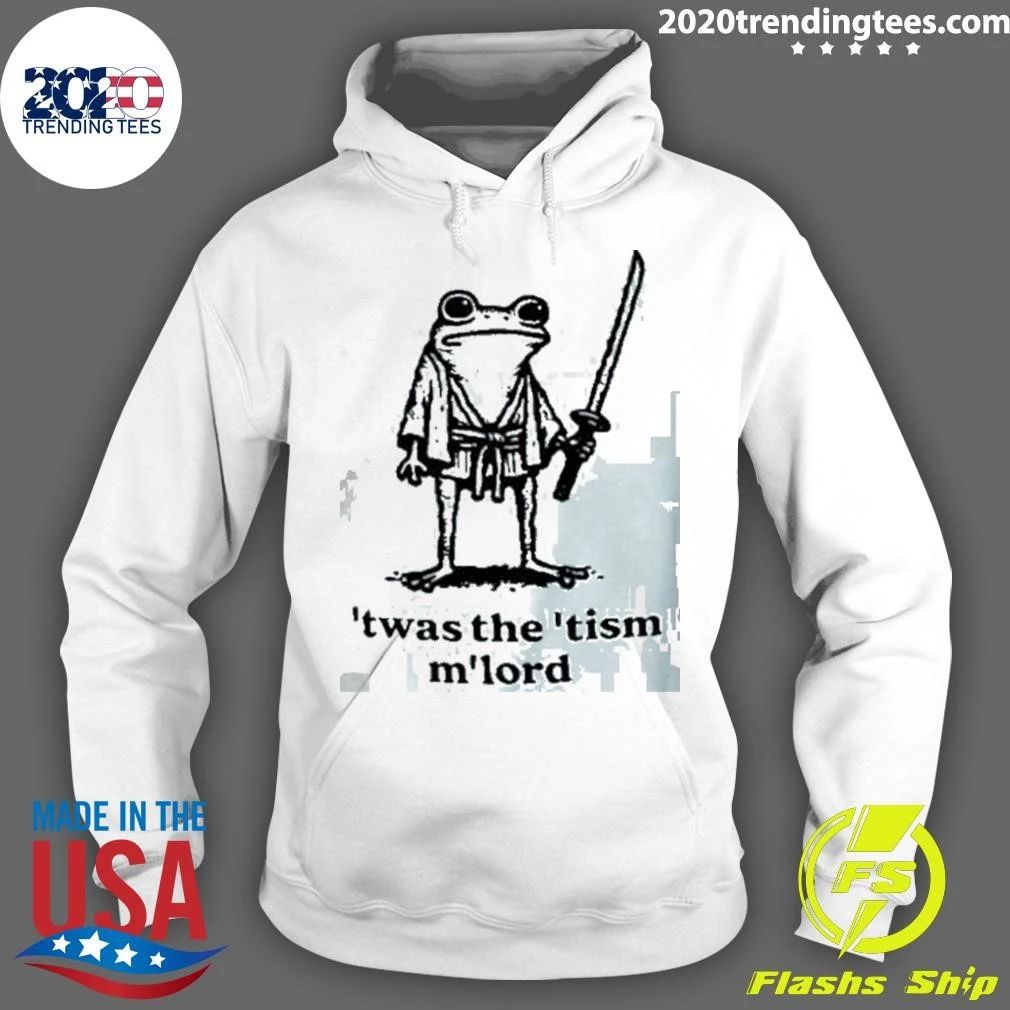 Frog Samurai Twas The Tism M’lord Shirt