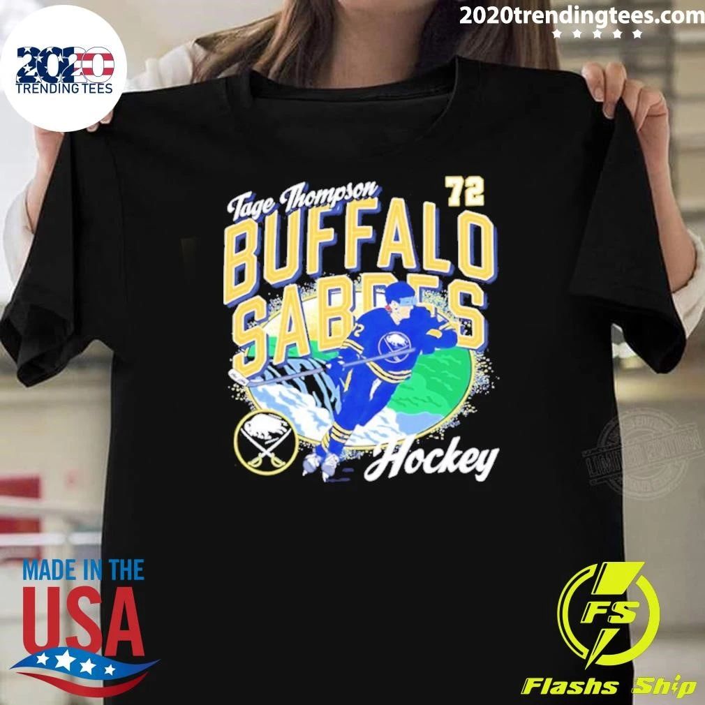 Tage Thompson 72 Buffalo Sabres Hockey Graphic Shirt