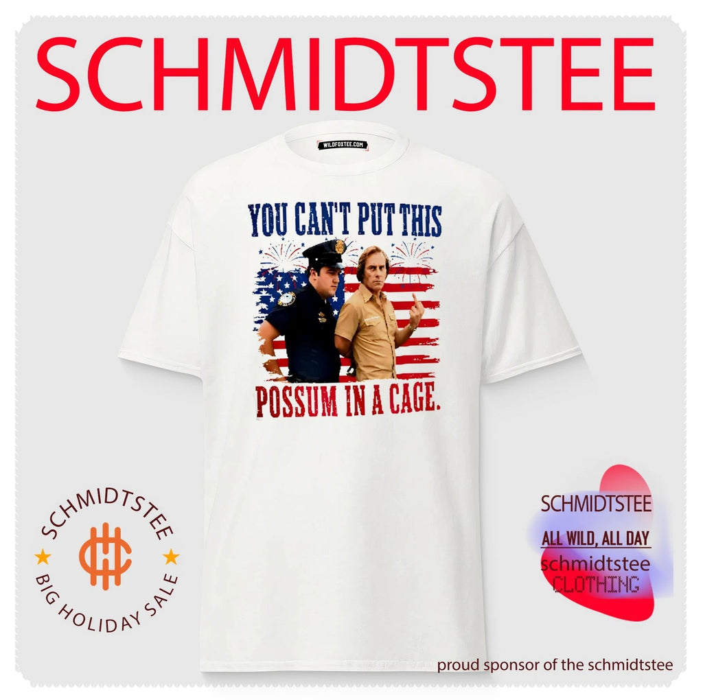 You Can’t Put This Possum In A Cage George Jones 4th of July shirt