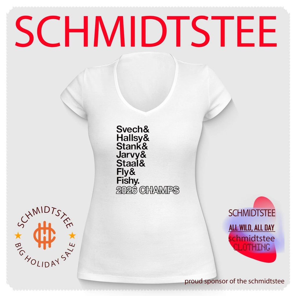 Carolina Hockey Ampersand Champs Svech & Hallsy & Stank & Jarvy & Staal & Fly & Fishy shirt