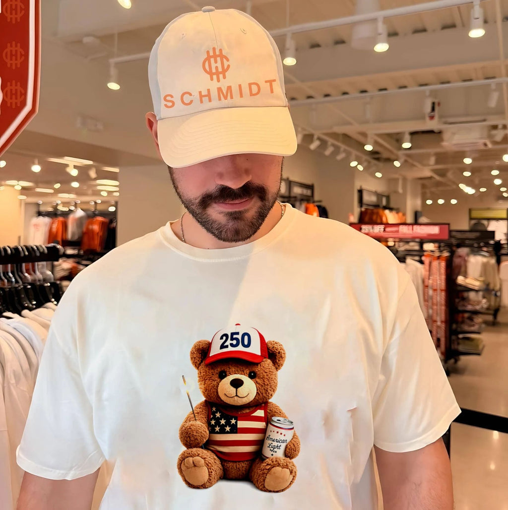 American bear ready to celebrate 250 years of the USA shirt