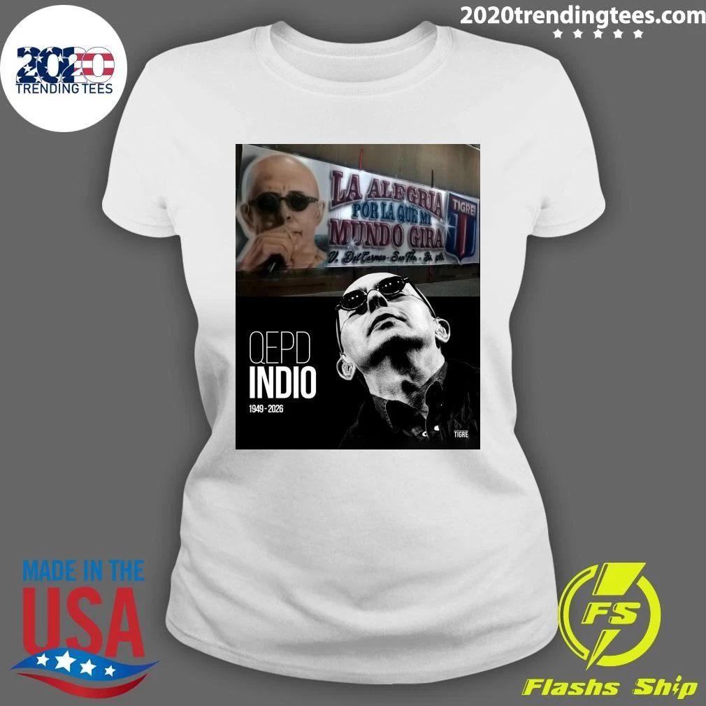 QEPD Indio Solari 1949-2026 Shirt