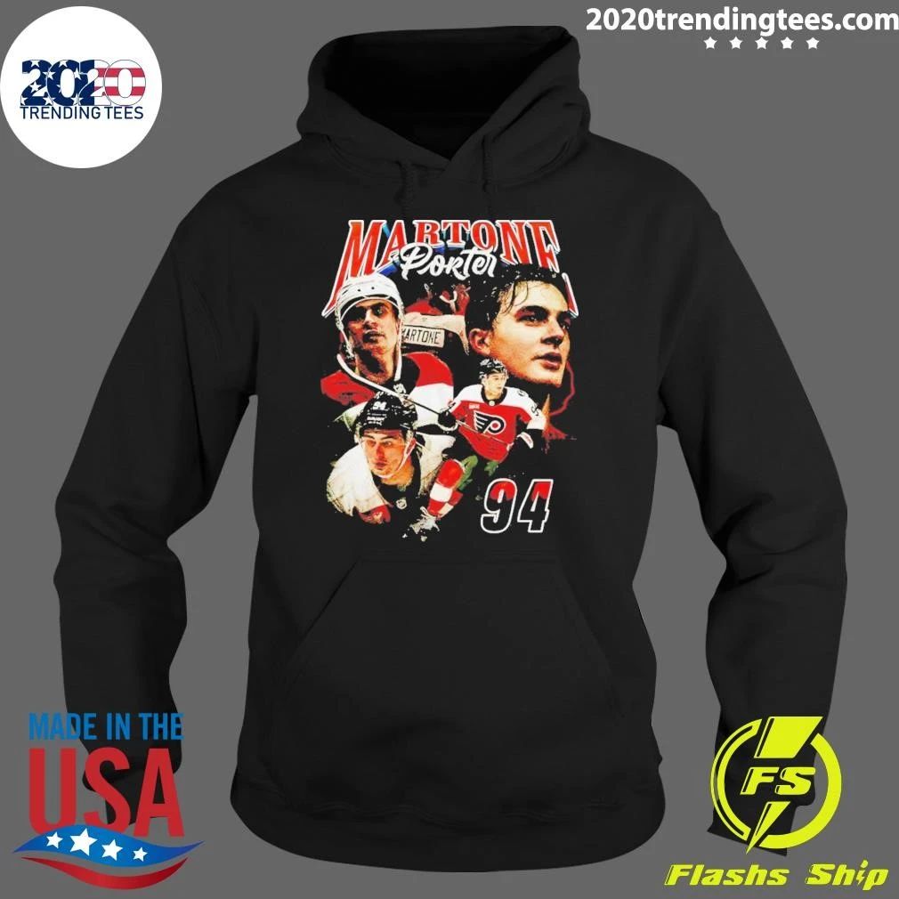 Porter Martone Big Head Philadelphia Flyers Nhl Hockey Graphic Shirt