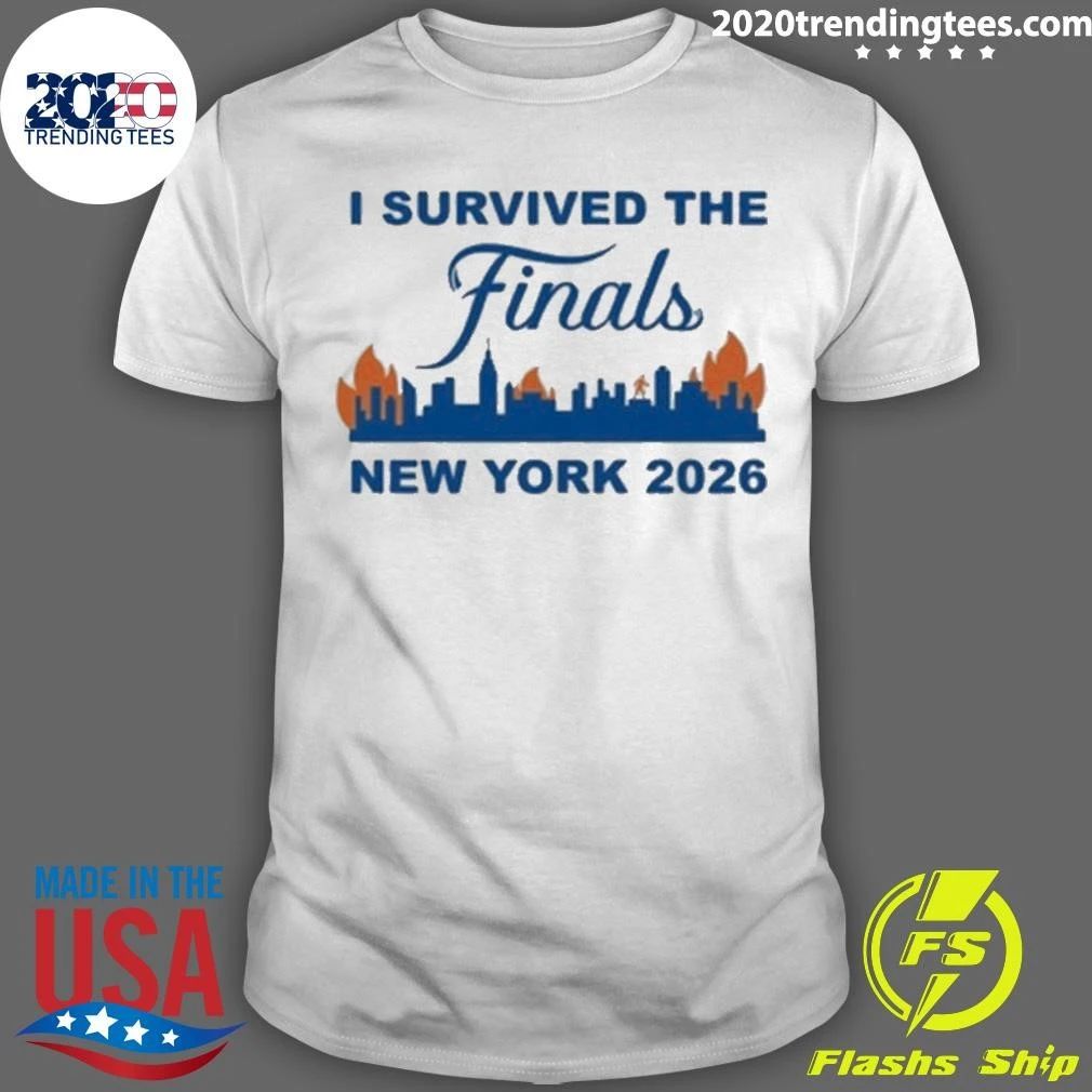 I Survived The Finals New York 2026 Shirt