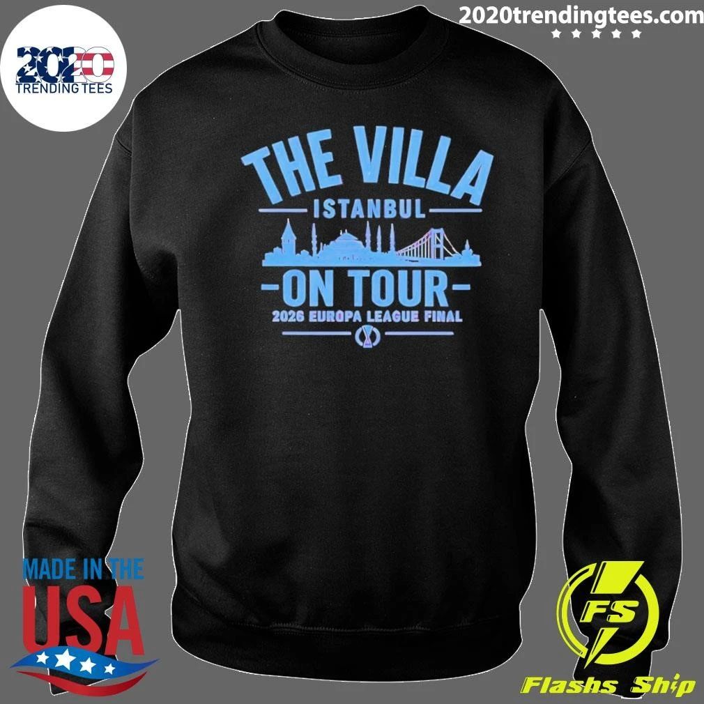 Aston Villa Fc The Villa Istanbul On Tour 2026 Europa League Final Shirt