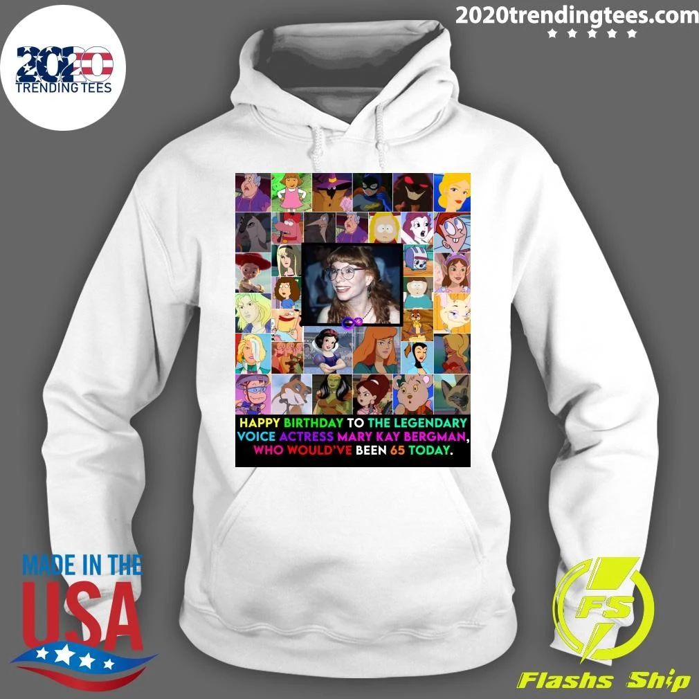 Happy Birthday To The Legendary Voice Actress Mary Kay Bergman, Who Would’ve Been 65 Shirt