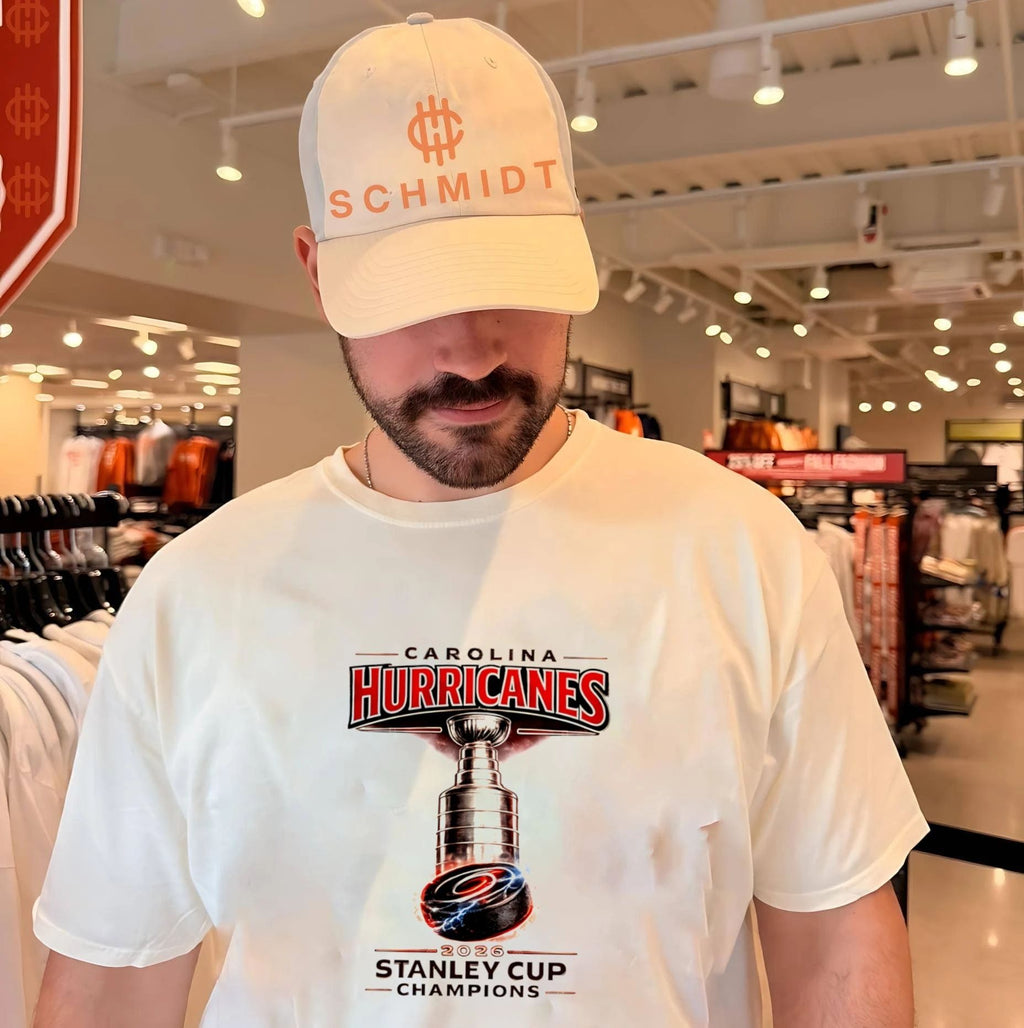 Carolina Hurricanes 2026 Stanley Cup Champions trophy shirt