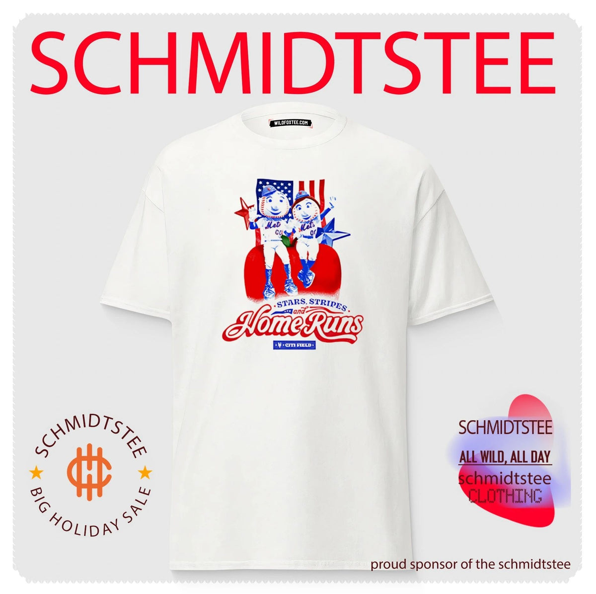 America250 Mr. and Mrs. Met Stars Stripes and Home Runs 2026 shirt