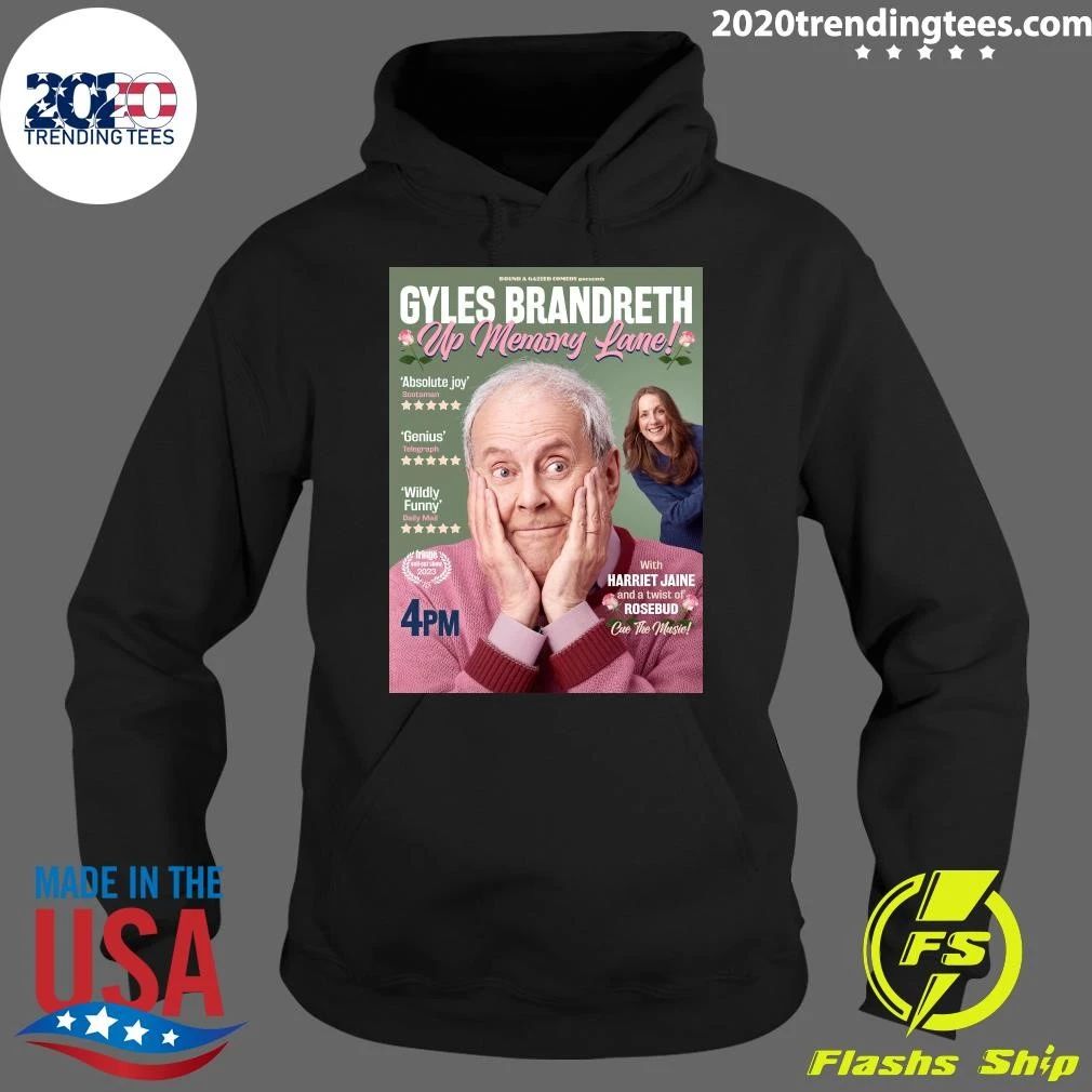Bound & Gassed Comedy Presents Gyles Brandreth Up Memory Lane Shirt