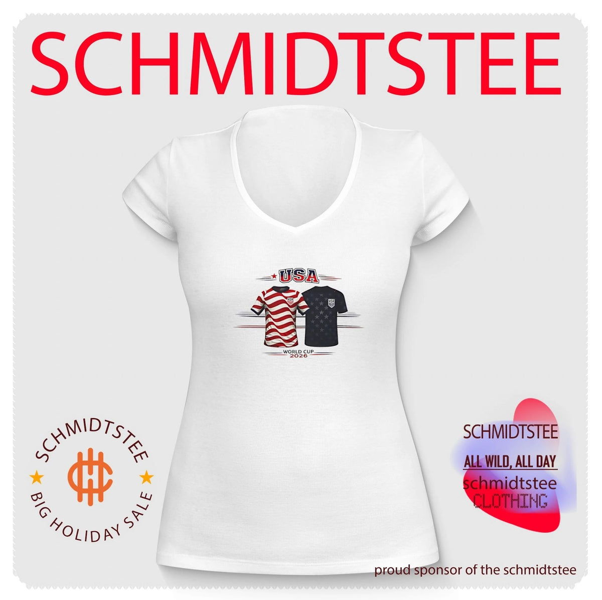 USA World Cup 2026 graphic shirt