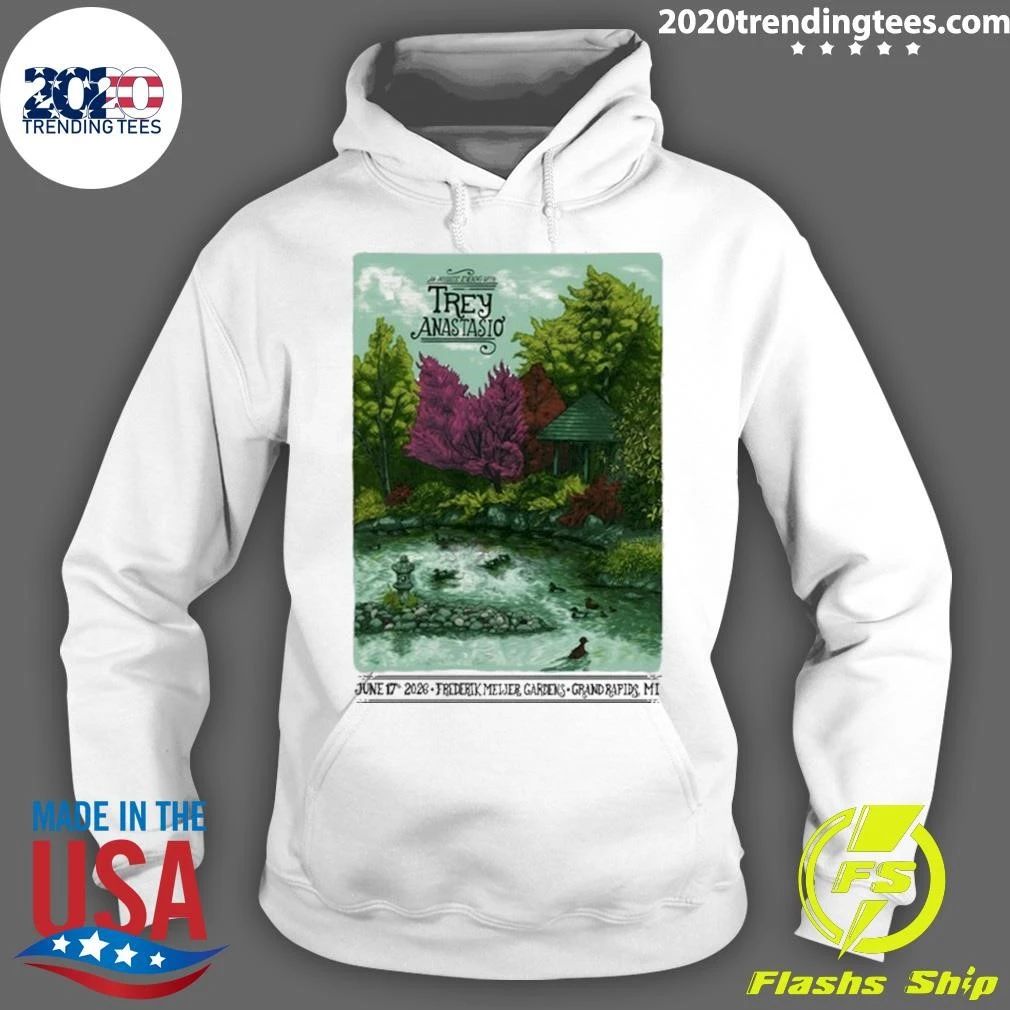 Trey Anastasio In Grand Rapids MI On June 17 2026 Tour Tee Shirt