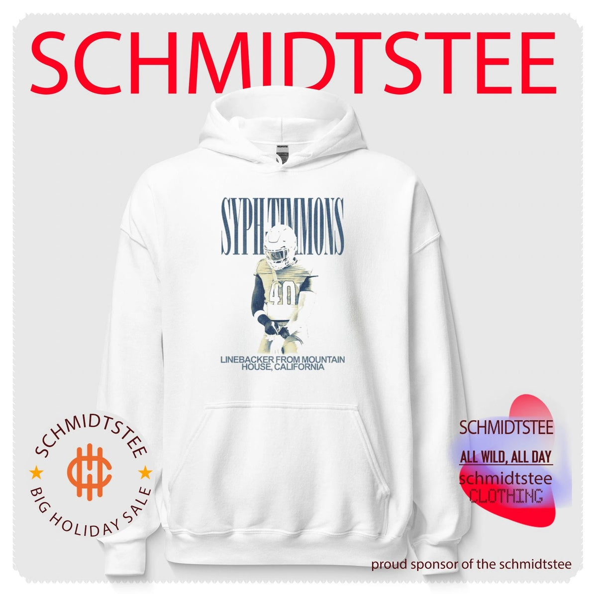 Orlando Syph Timmons Linebacker from Mountain House California shirt