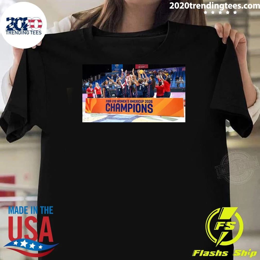 FIBA U18 Women’s Americup 2026 Champions Shirt