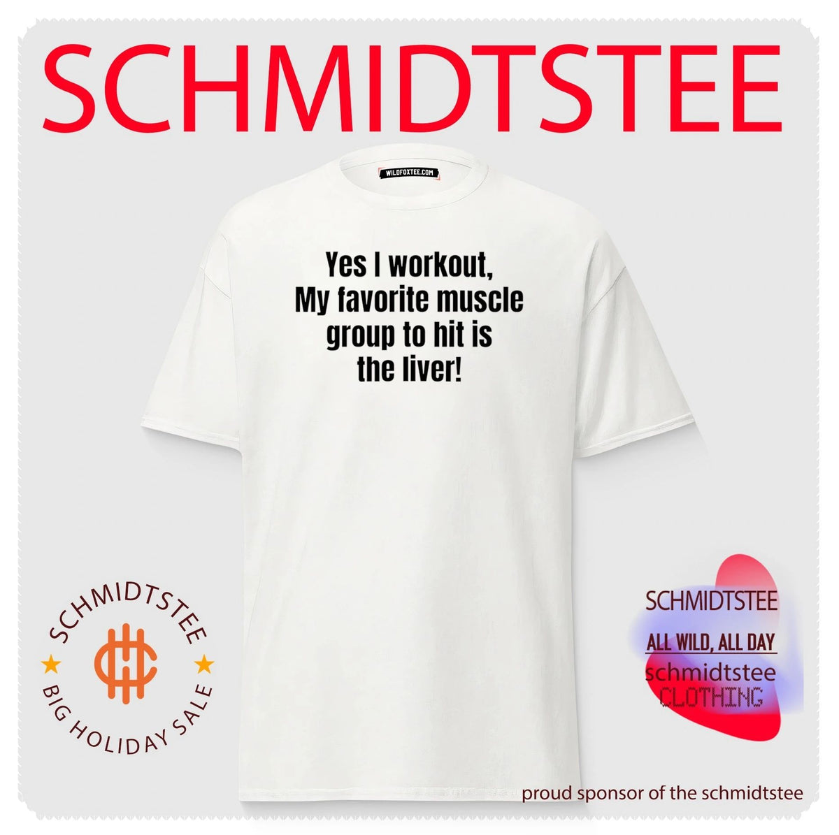 Yes I Workout My Favorite Muscle Group to Hit Is the Liver shirt