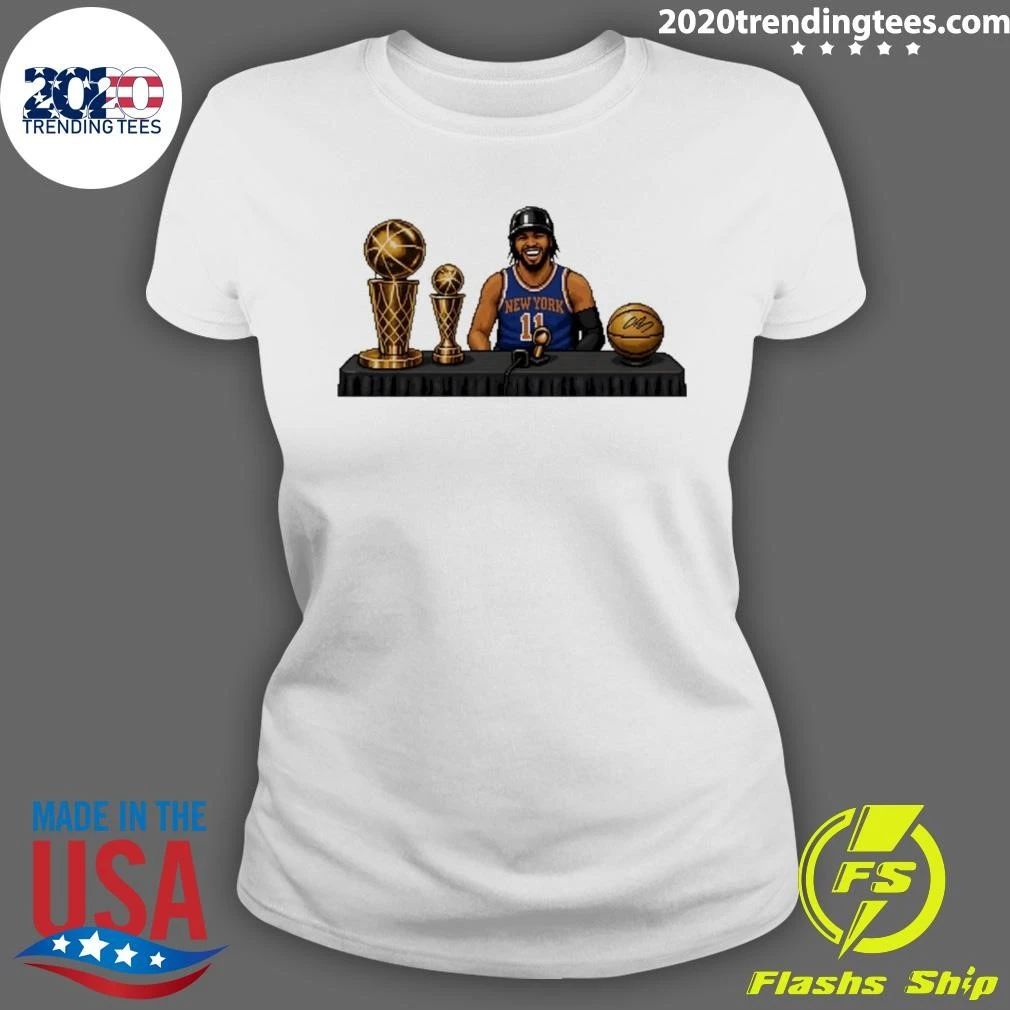 King Of Ny Jalen Brunson NBA Finals MVP Signature Trophy 2026 Shirt