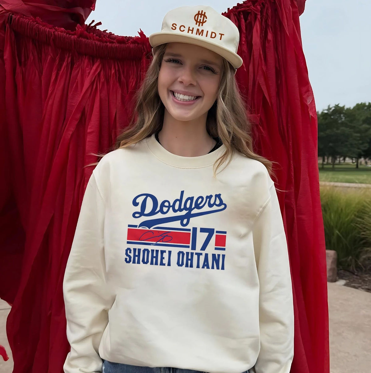 Shohei Ohtani Los Angeles Dodgers Signature Name & Number shirt
