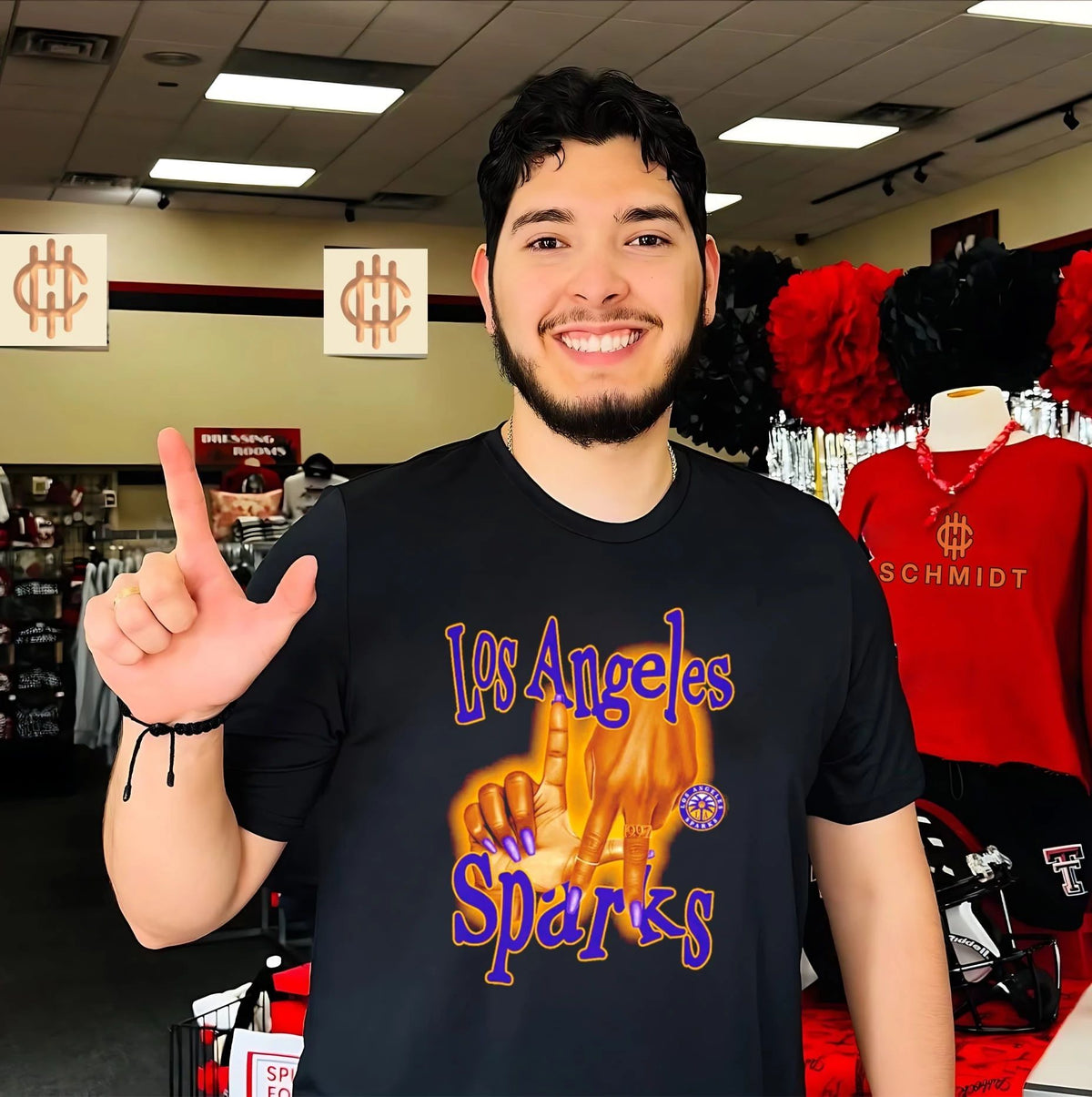 Los Angeles Sparks Playa Society WNBA Basketball shirt