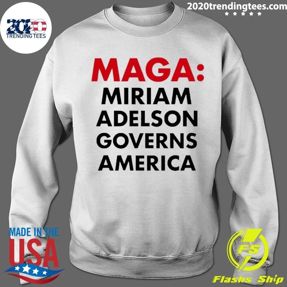 Maga Miriam Adelson Governs American Shirt