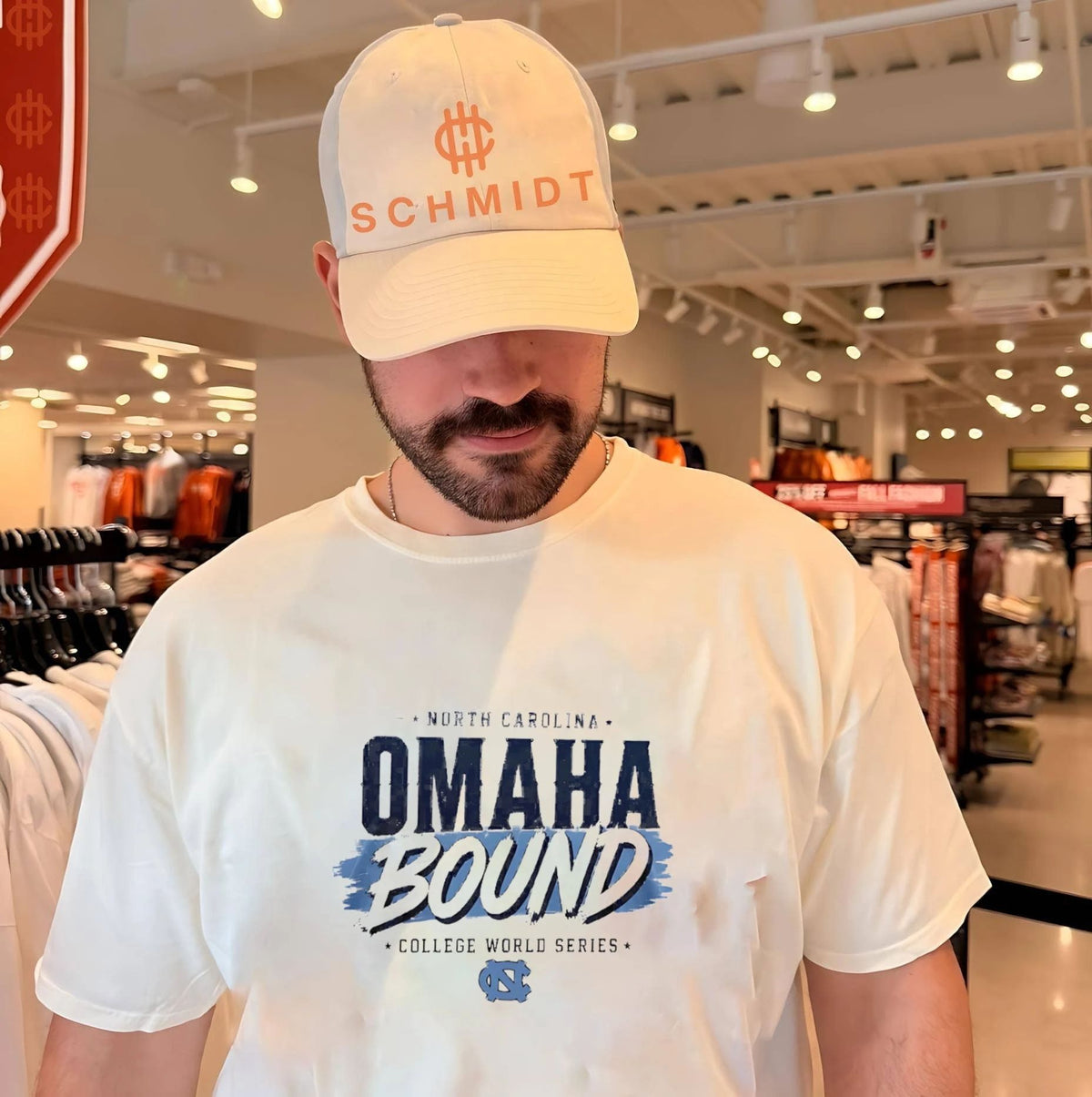 North Carolina Tar Heels 2026 Men’s College World Series Omaha Bound shirt