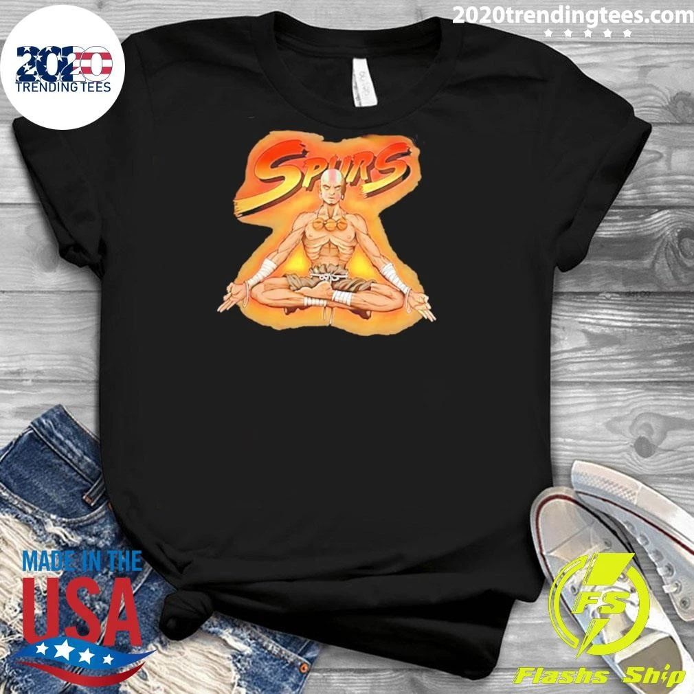 Antonio Spurs X Avatar Aang Cartoon Shirt
