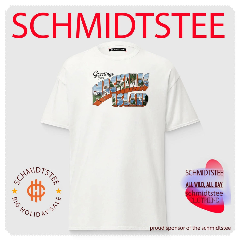 Greetings from Mackinac Island graphic shirt