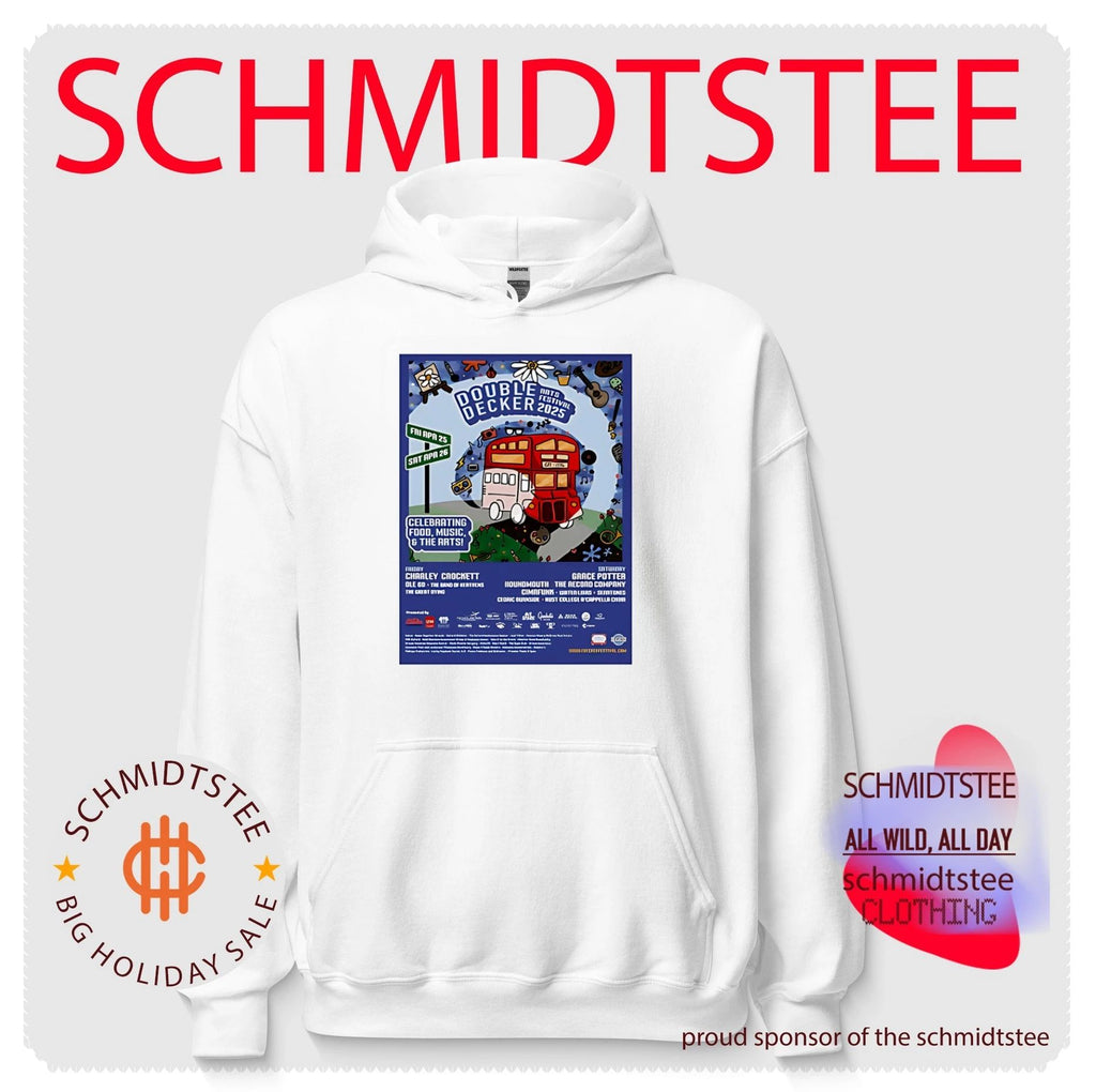Double decker arts festival 2025 bus graphic shirt