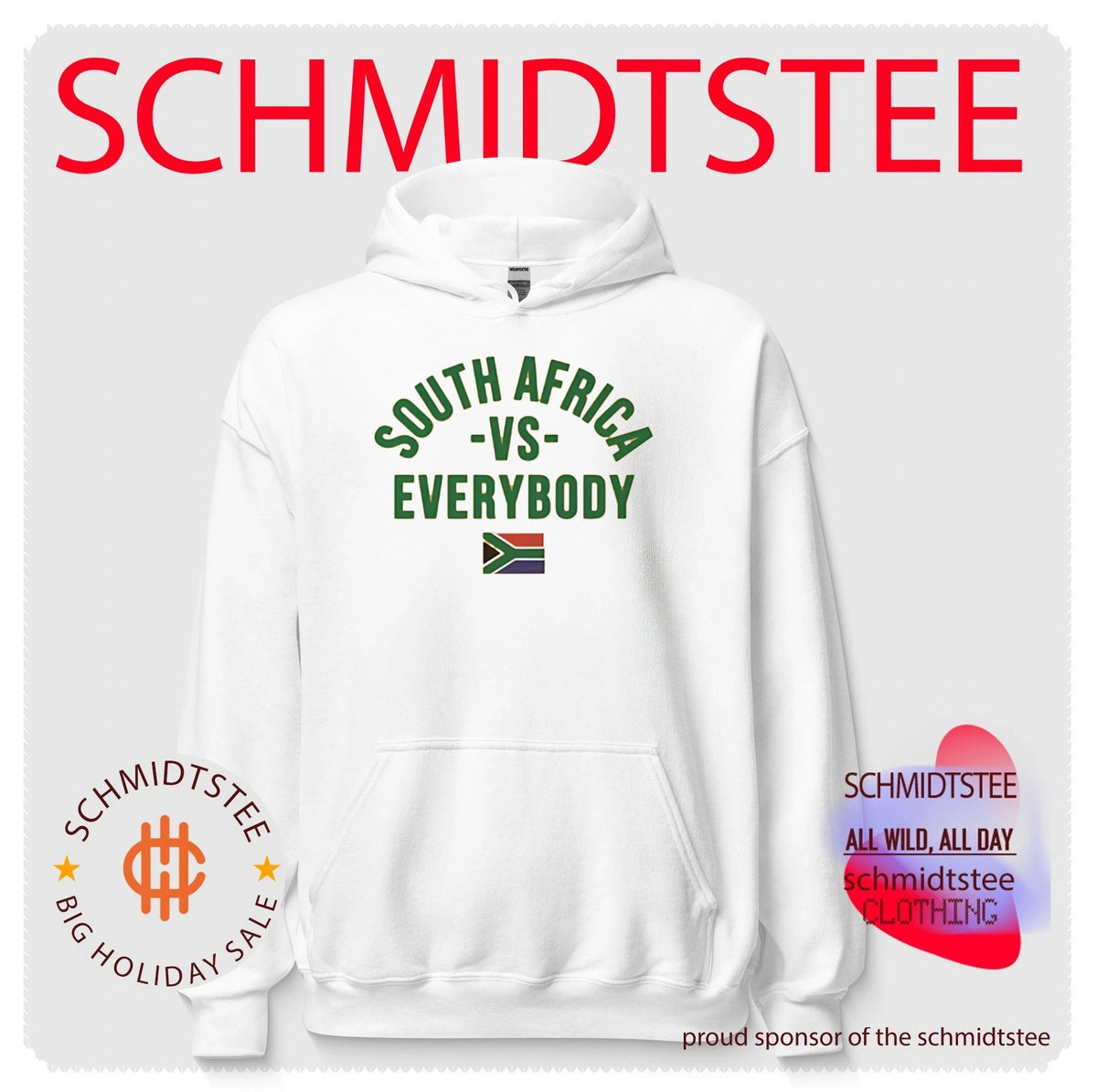 South Africa vs Everybody Patriotic shirt