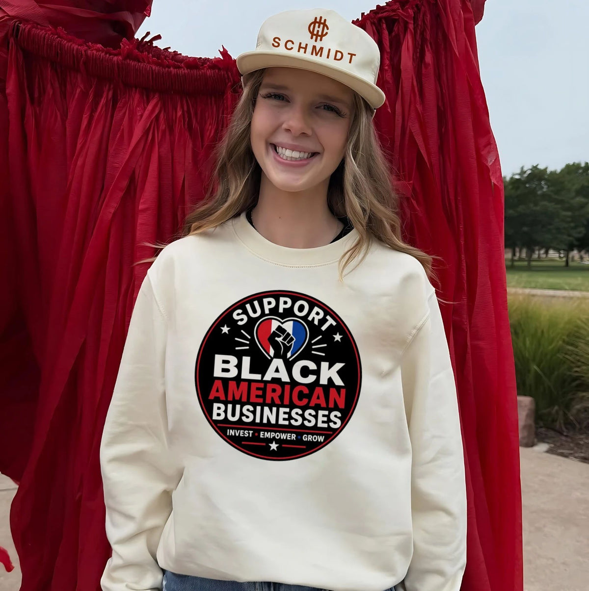 Support Black American Businesses Invest Empower Grow shirt