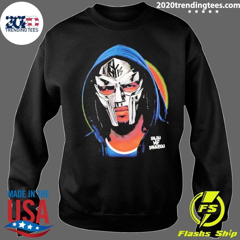 Jalen Brunson Mf Doom Mask Nba Basketball Jalen Mf Brunson Parody Shirt