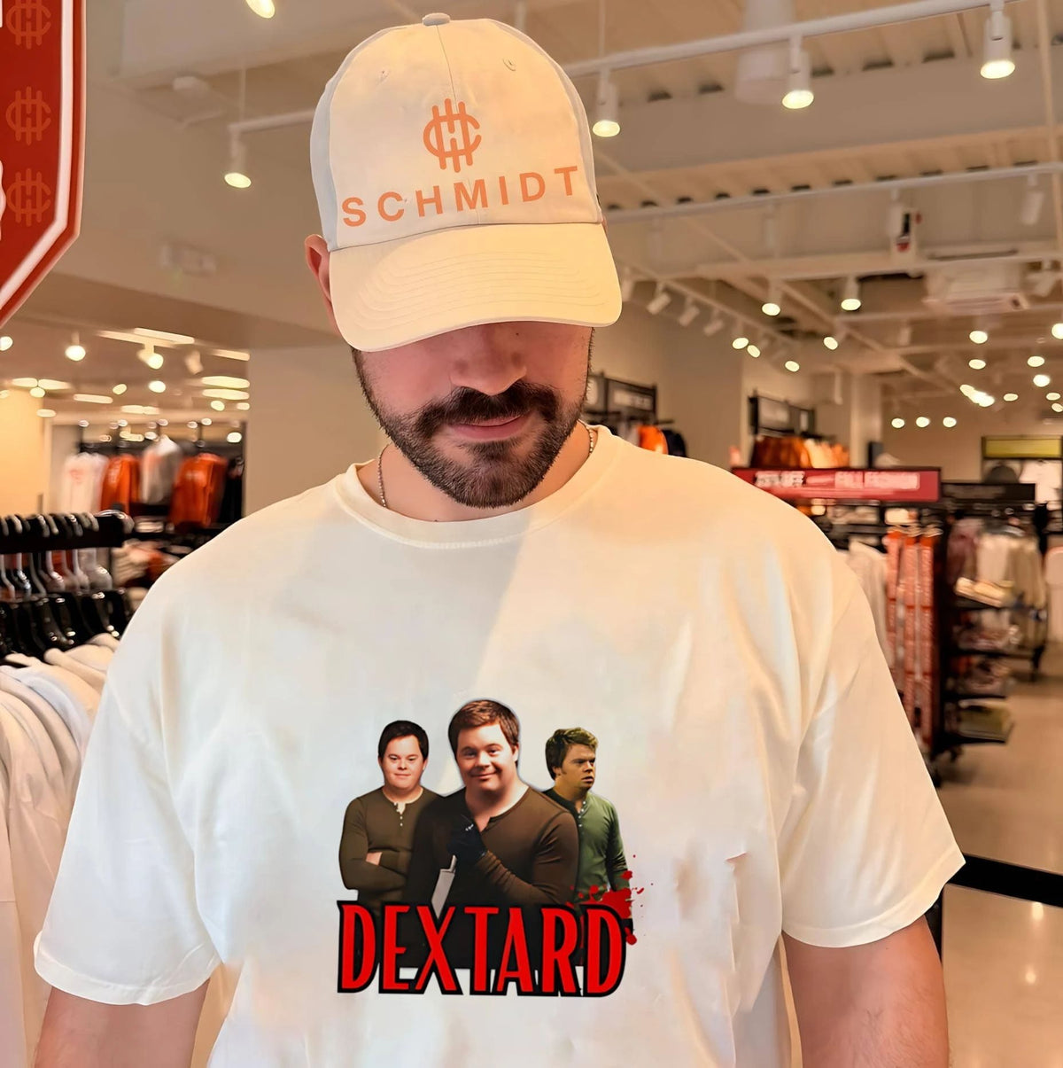 Dextard parody humor shirt