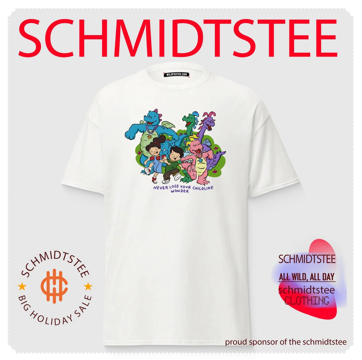 Dragon tales never lose your childlike wonder shirt