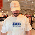 Rachel Green Wearing Knicks Basketball shirt