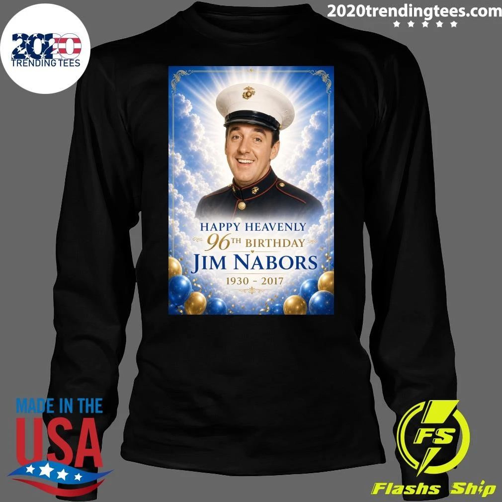 Happy Heavenly 96th Birthday Jim Nabors 1930-2017 Shirt
