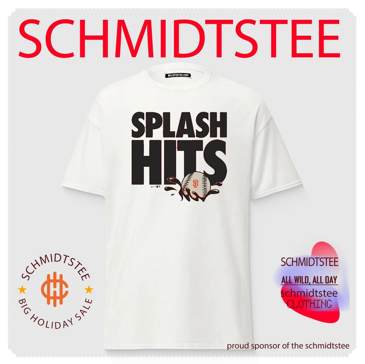 San Francisco Giants Splash Hits logo shirt