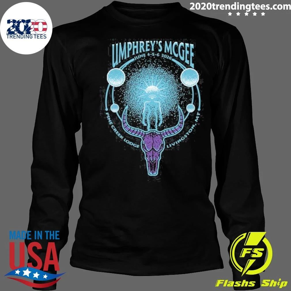 Umphrey’s McGee Show Livingston, MT June 4-6 2026 Shirt