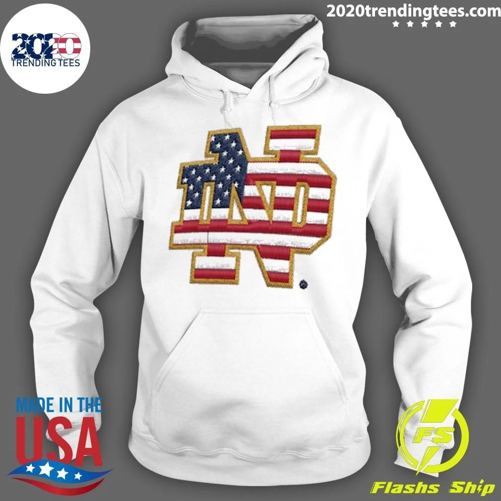 Notre Dame Fighting Irish ’47 American Flag Shirt