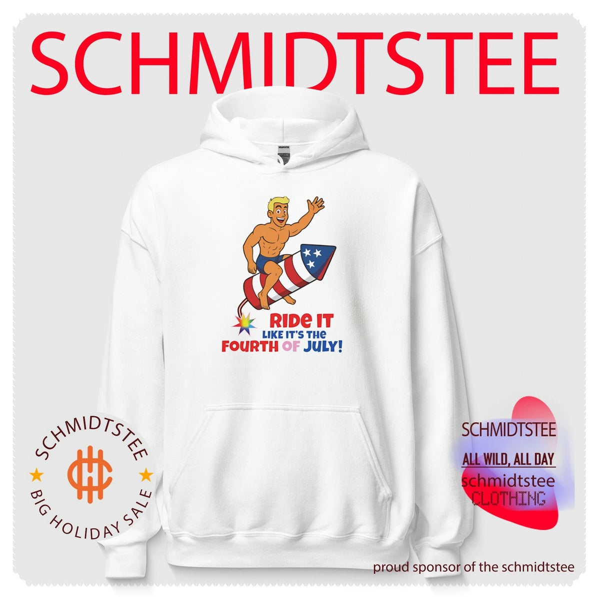 Ride It Like It’s the Fourth of July Independence Day shirt