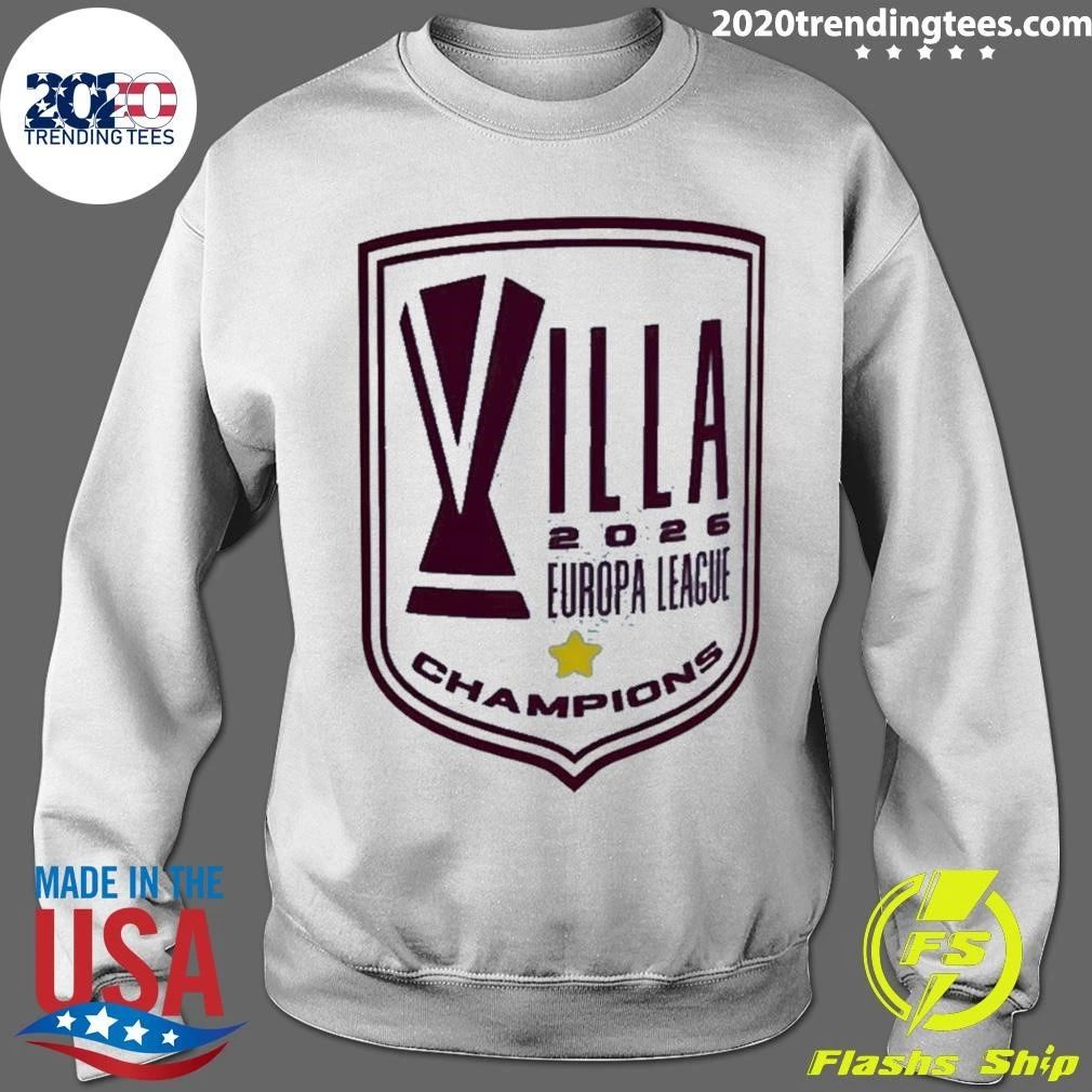 Aston Villa Fc Europa League Champions 2026 Shirt