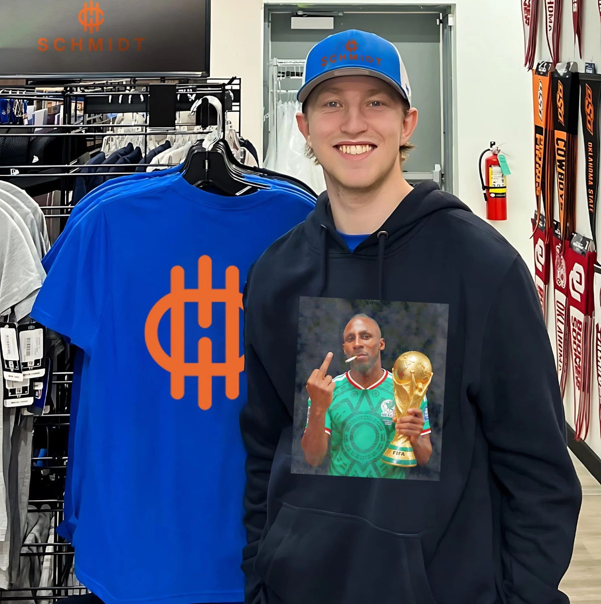 Mexico Julian Quinones middle finger shirt