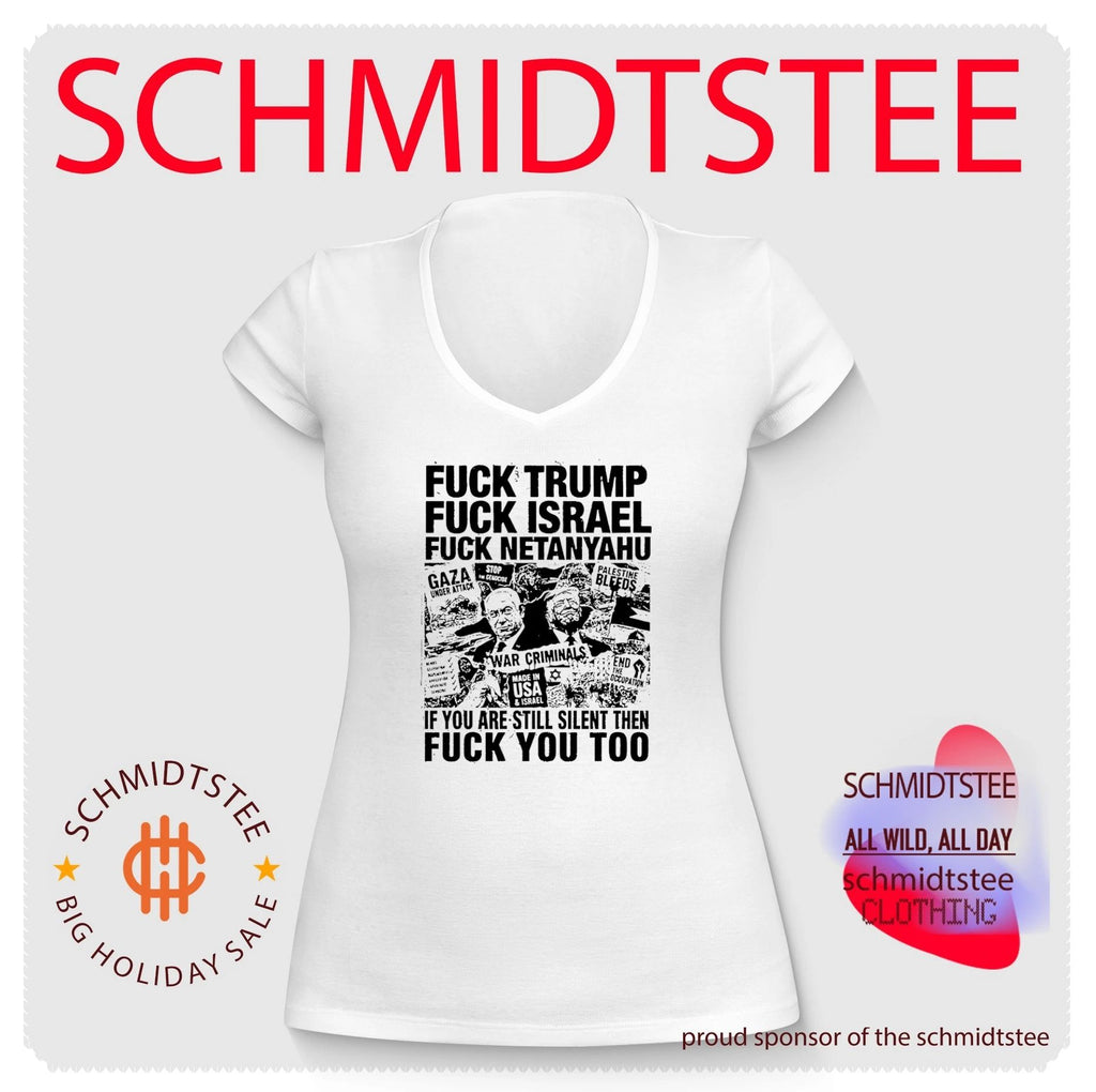 Fuck Trump fuck Israel fuck Netanyahu graphic shirt