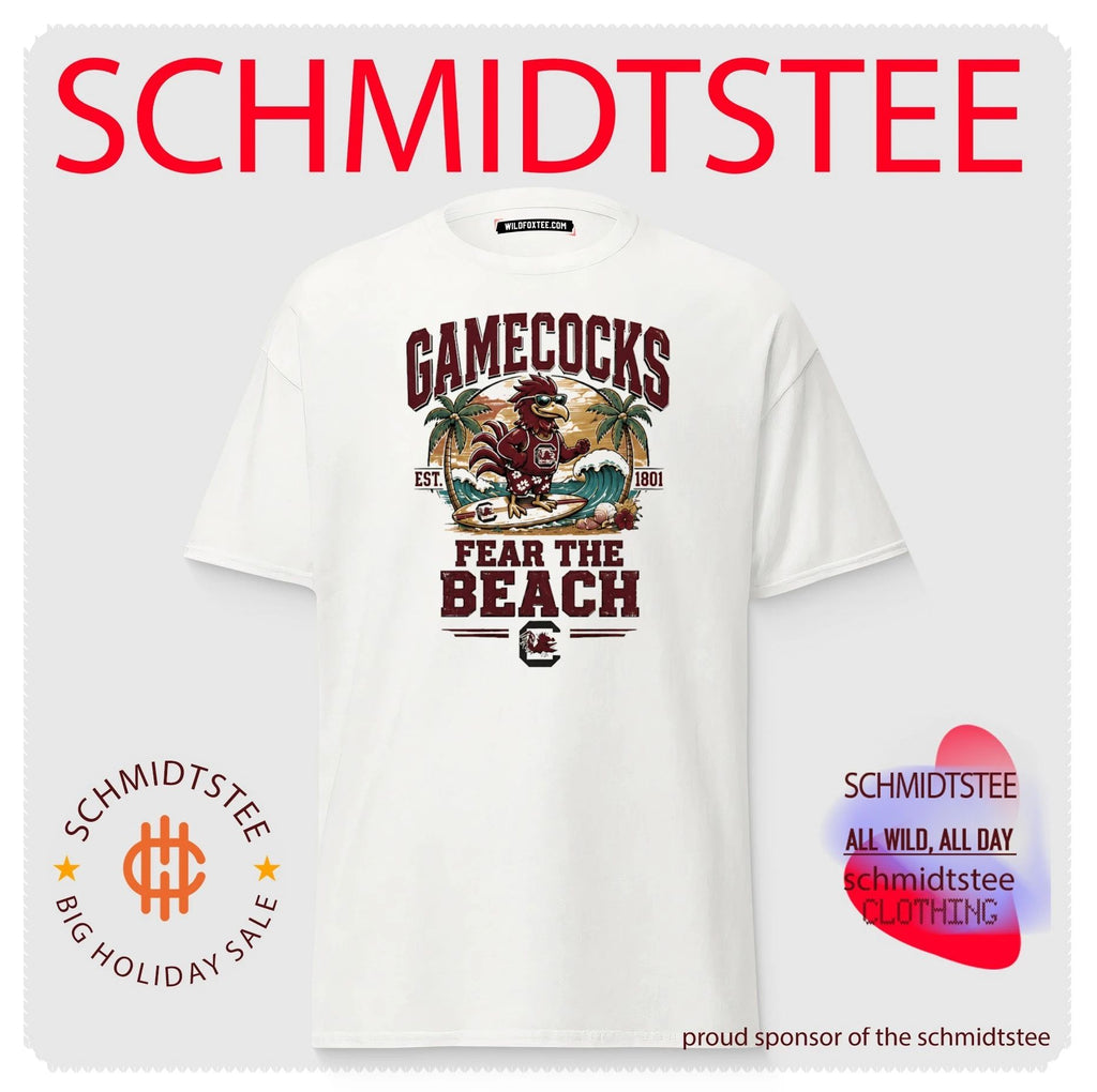 South Carolina Gamecocks Fear The Beach maacot shirt