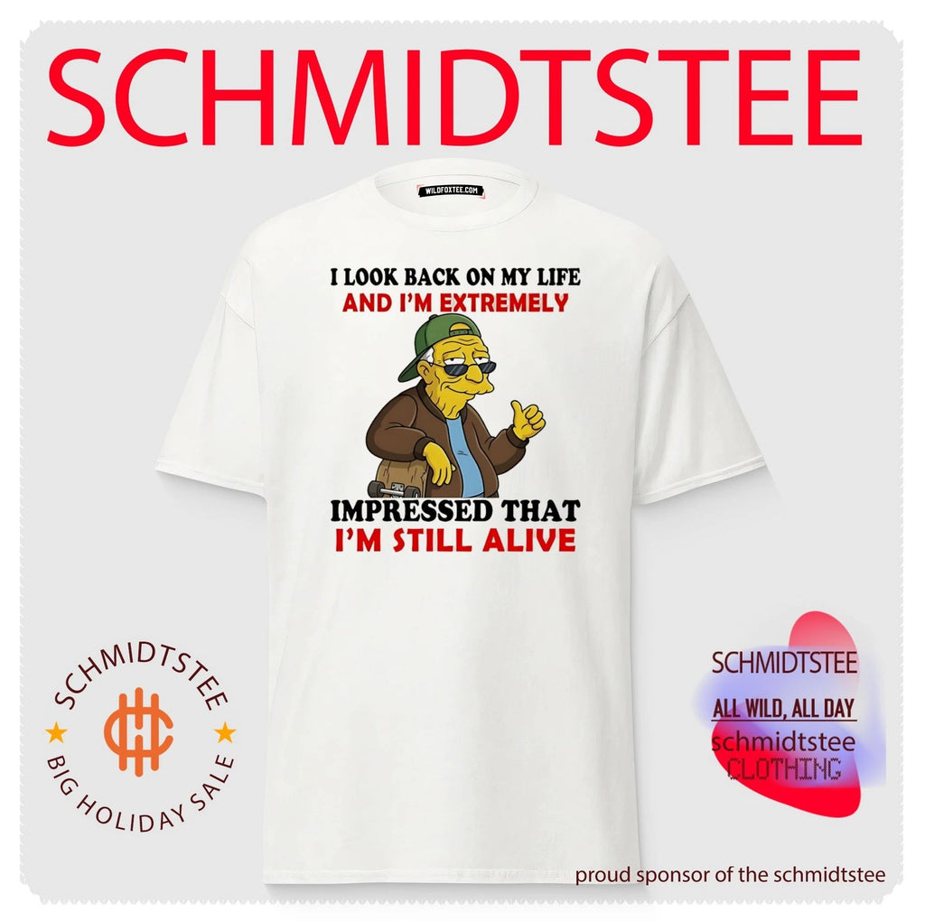 I look back on my life and I’m extremely imptressed that Hans Moleman shirt