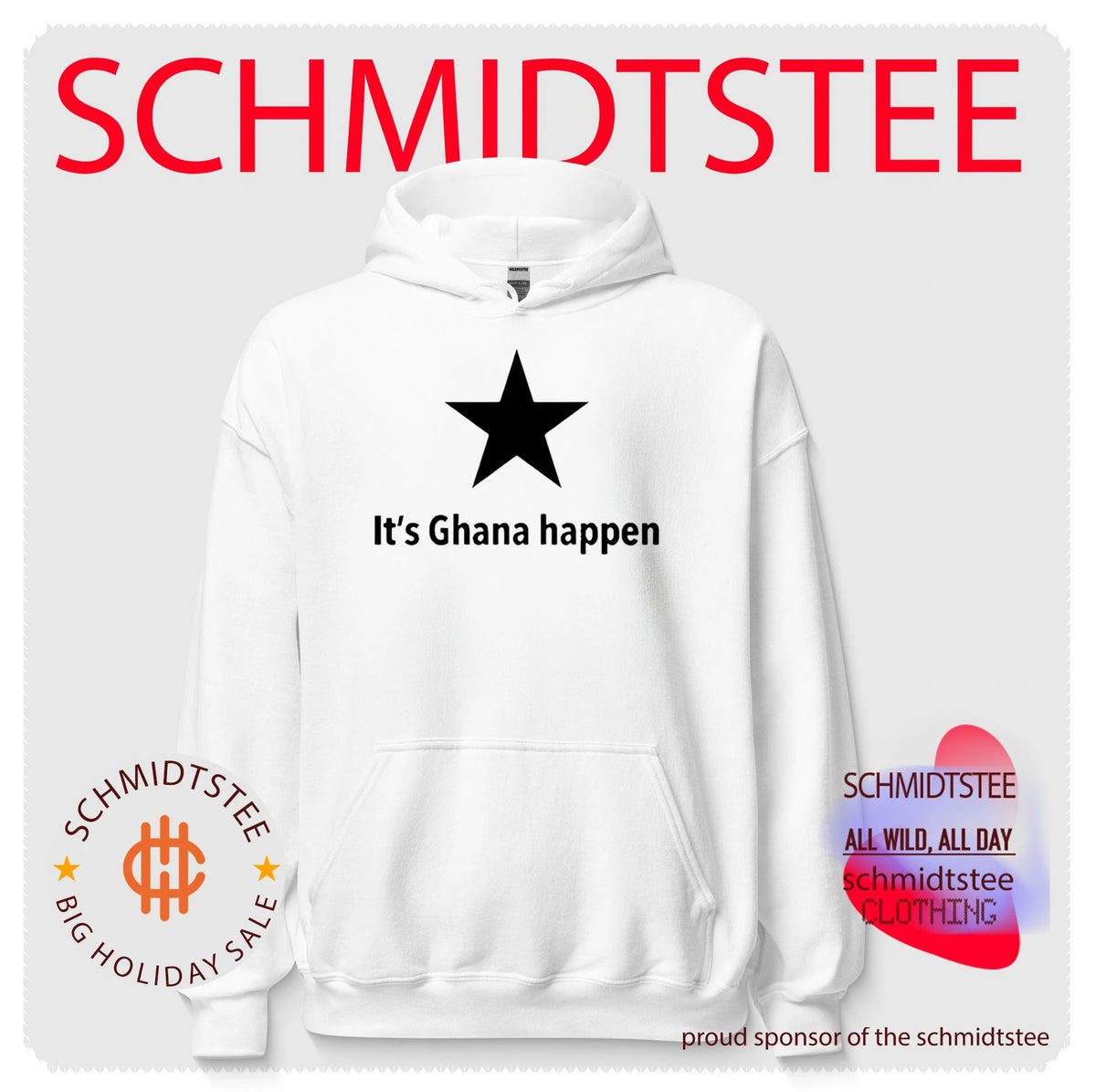 It’s Ghana Happen star shirt