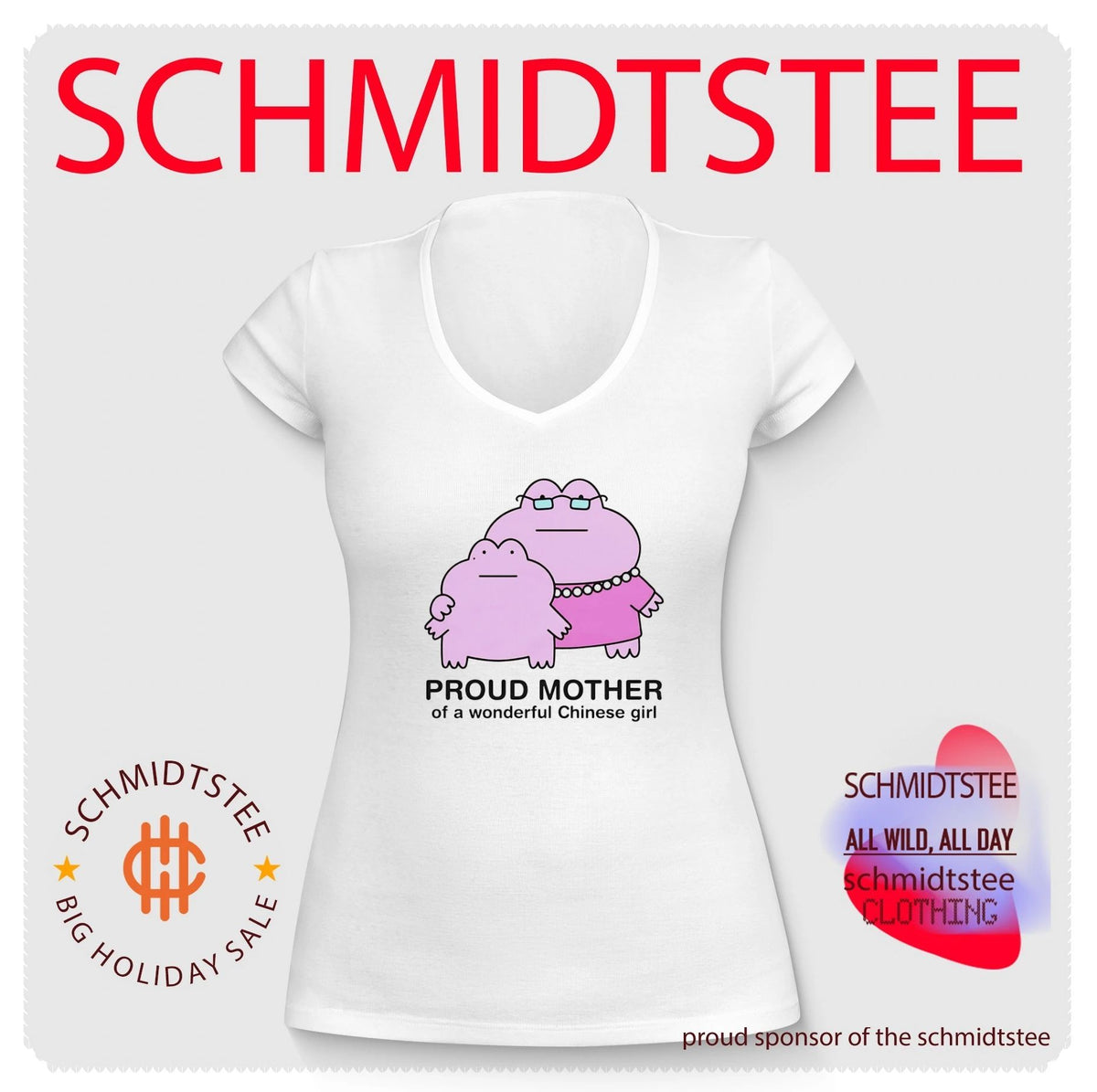 Proud Mother of a Wonderful Chinese Girl shirt