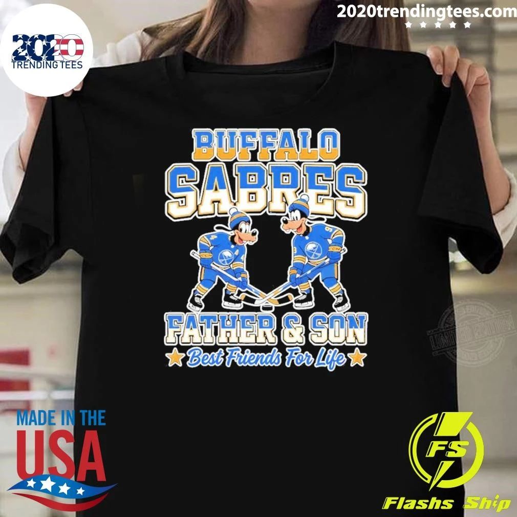 Buffalo Sabres Father And Son Best Friends For Life Shirt