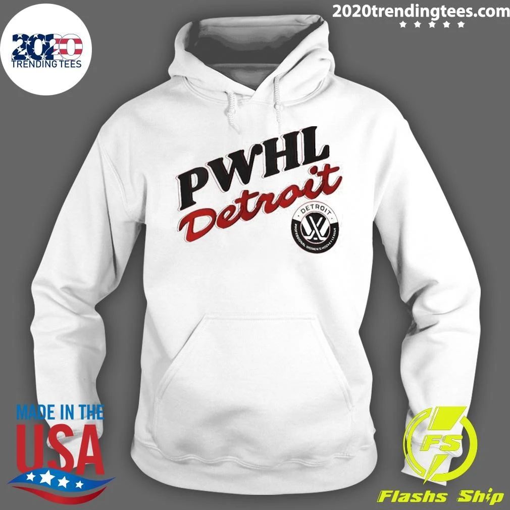 Pwhl Detroit Women’s Hockey Motor City 2026 Logo Shirt