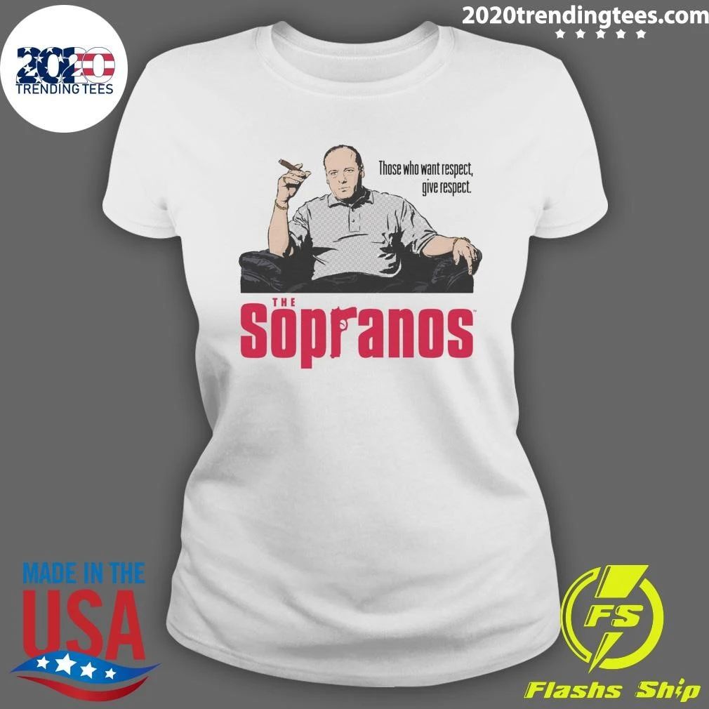 The Sopranos Those Who Want Respect, Give Respect Shirt
