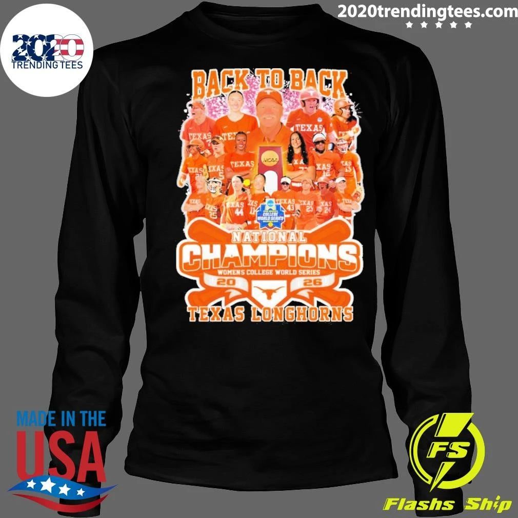 Softball Back To Back National Champions Women’s College World Series Shirt